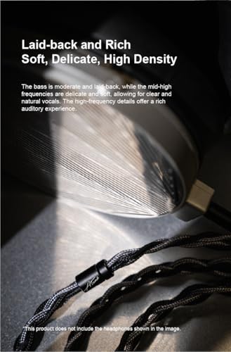 Cable de actualización para auriculares Moondrop Atami 4.4mm balanceado miniatura 6