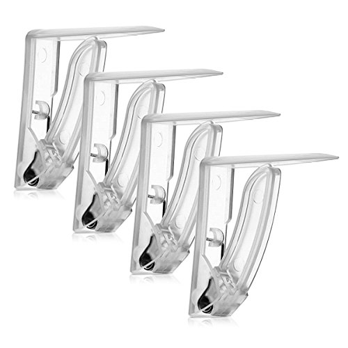 Navaris 4 Clips de Mantel Pinzas de Mesa- Set de Pinzas sujeta...