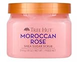Tree Hut Shea Sugar Scrub Moroccan Rose, 18oz, Ultra Hydrating and Exfoliating Scrub for Nourishing Essential Body Care (Pack of 3)