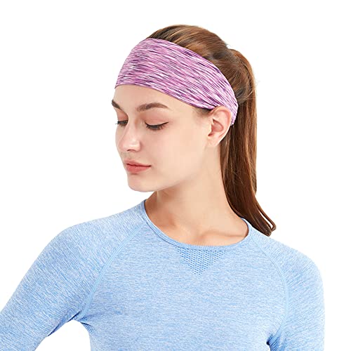 yeacher Faixa de treino esportivo Faixa de cabelo Faixa de umidade absorvente para treino de corrida