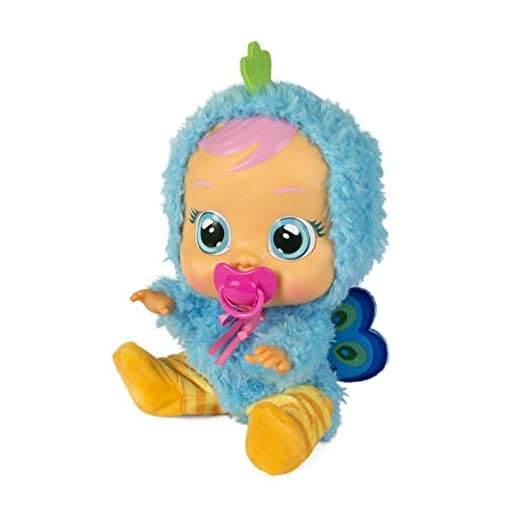 IMC Toys- Bebés llorones, Pijama Pavo Real (99166)