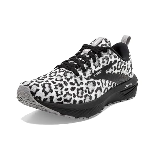 Brooks Women’s Revel 6 Neutral Running Shoe - Black/Alloy/White - 7.5 Medium
