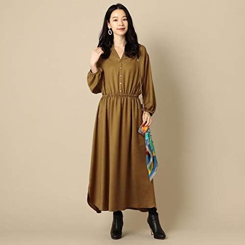 Amazon Co Jp シップス レディース Ships For Women フェイクスエードワンピース キャメル 36 服 ファッション小物