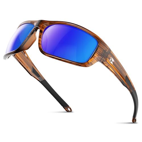 suoso Sports Polarized Sunglasses for Men: Women UV400 Protection Wrap Around Sun Glasses for Fishing Golf Running Driving