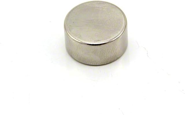 20mm dia x 10mm thick Ultra High Performance N52 Neodymium Magnet - 14.8kg Pull ( Pack of 1 )
