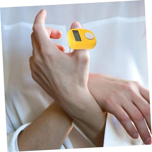 POPETPOP 4 Pcs anel contador balcão portátil contador eletrônico silencioso contador de linhas de tr