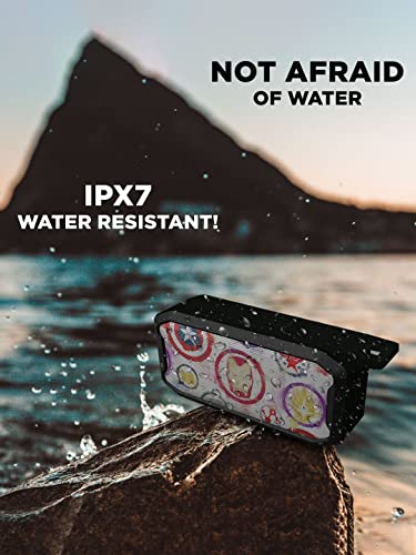 Image of Macmerise Bluetooth Speaker Avengers Icons Graffiti Melody Bluetooth Speaker, Multicolor