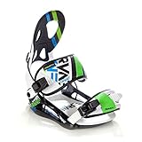 RAVEN Fijaciones Snowboard S250 Black, XL(45-48)