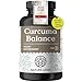 Produktbild NATURE LOVE® Curcuma Balance - 180 Kurkuma Kapseln - hochdosiert 1500mg - 95% Extrakt - schwarzem Pfefferextrakt 10mg mit 90% Piperin/Tagesdosis - vegan, laborgeprüft und in Deutschland produziert