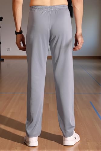 Image of Men's Regular Fit Track Pants with Zipper Pocket||Track Pants for Men