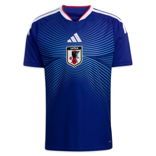 adidas Mens Japan 26/27 Home Jersey Japanblue/Ash Blue
