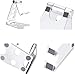 Kado Aluminum Alloy Tablet Stand for Portable Monitor, Foldable iPad Stand Holder Adjustable, Computer Office Desk Accessories for Kindle, Switch, iPad Pro/Air/Mini, iPhone Pro/Max/Plus