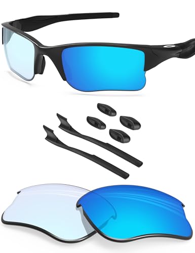 Image of BLAZERBUCK Replacement Lenses & Sock Kit for Oakley Half Jacket 2.0 XL OO9154 Sunglass