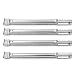 Hongso SBF791 (4-pack) Replacement Straight Stainless Steel Pipe Burner for Kenmore Sears, K Mart, Nexgrill, Lowes Model Grills (14 7/8