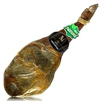 4-5 Kg Spanischer Serrano Schinken RESERVA 100% natürlich - Ein echtes spanisches Gourmet-Erlebnis, das Sie mit Ihren Lieben teilen können - Spanischer Vorderschinken RESERVA - Jamon Serrano Schinken