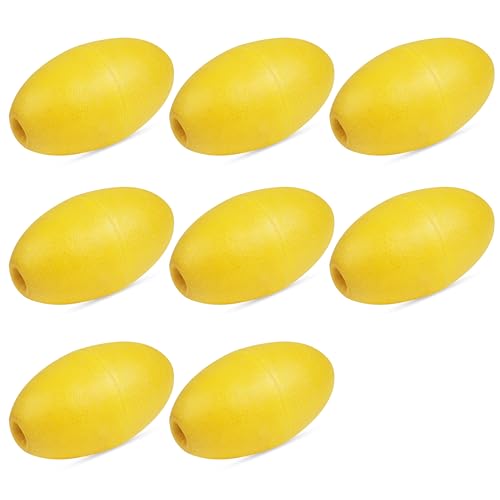AGOOL Rope Floats Marine Buoy Float, 4/8pcs Crab Trap Floats Deep Water Fishing Marker Buoys Oval Water Float Ski Rope Floats Anchor Float for Boats Swimming Pool Kayak Crabbing Trail Dock
