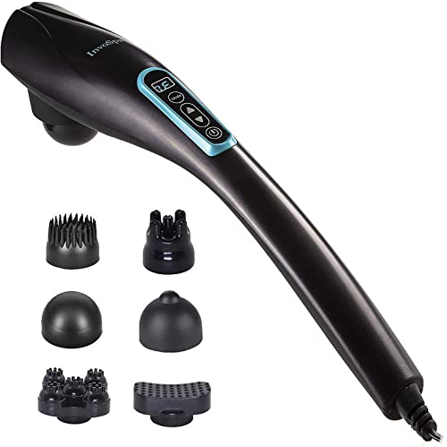 Handheld Percussion Back Massager - for Deep Tissue Massage - Electric Neck, Shoulder, Leg & Foot Massager, Muscle Circulation Pain Relief - Full Body Massage Wand - Portable for Home & Office Gift