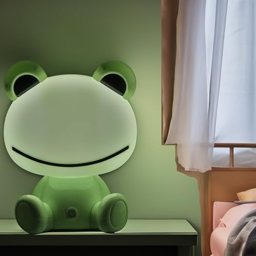Lampe LED de table grenouille USB veilleuse bureau 20x17x25cm - 3