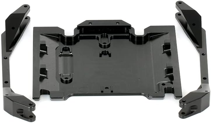 KYX Racing CNC Machined Aluminum Alloy Skid Plate Upgrades Parts Accessories for 1/10 RC Crawler Car Axial RBX10 Ryft