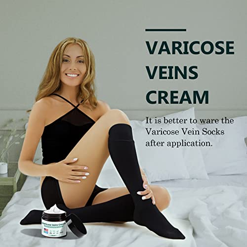 Grocerism Varicose Veins Treatment For Legs - Healing Natural Oils Formula, Anti Varicose Vein Soothing Leg Cream thumb #5
