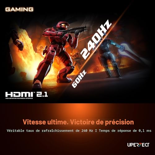 UPERFECT 2.5K 240Hz Écran de Jeu Portable 16" QLED 100% DCI-P3 2000:1 – vue 2