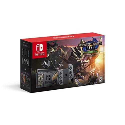 Nintendo Switch Monster Hunter Rise Deluxe Edition System – Switch