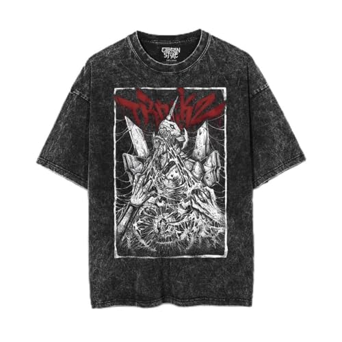 Camiseta de Evangelion de verano con estampado de anime Asuka Langley Soryu Cosplay Evangelion Cosplay, Nº 08, XS