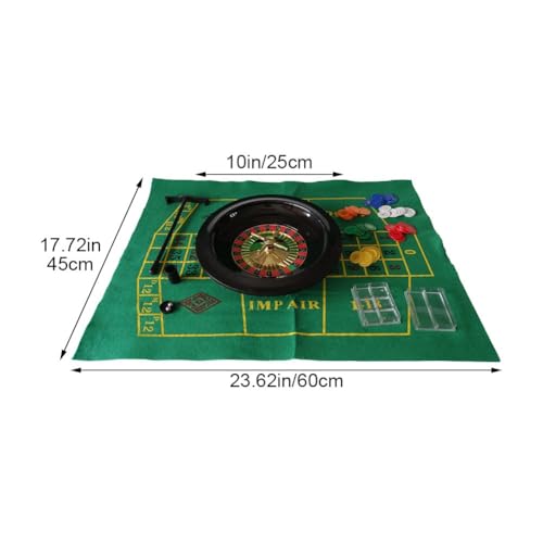 Jeu de roulette de casino 10 pouces idée cadeau originale pour anniversaire et fête - 4