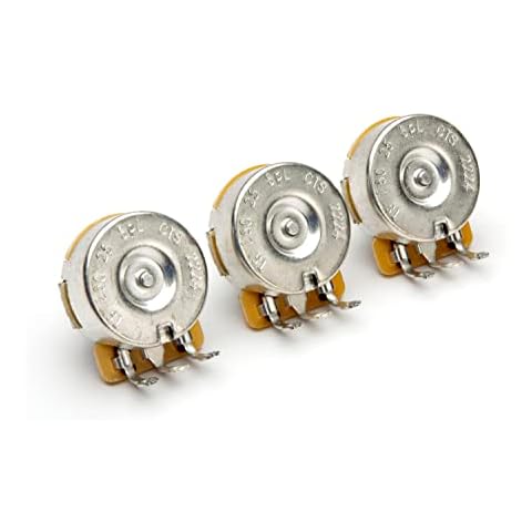 CTS Pot Pack for Stratocaster - 1 Volume, 2 Tone Cover