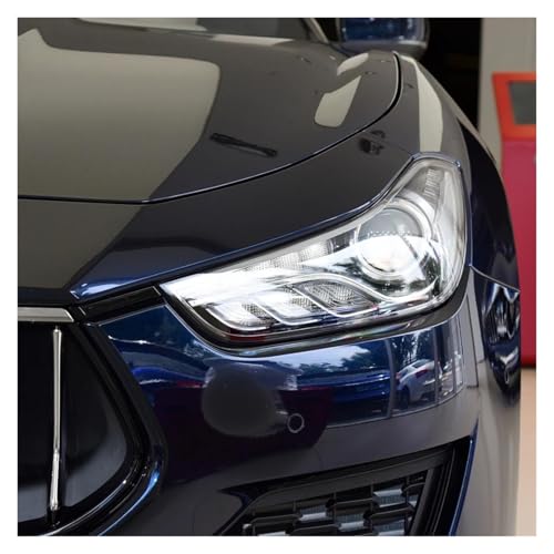 Couvercle lentille phare avant Maserati Ghibli en verre acrylique haute résistance