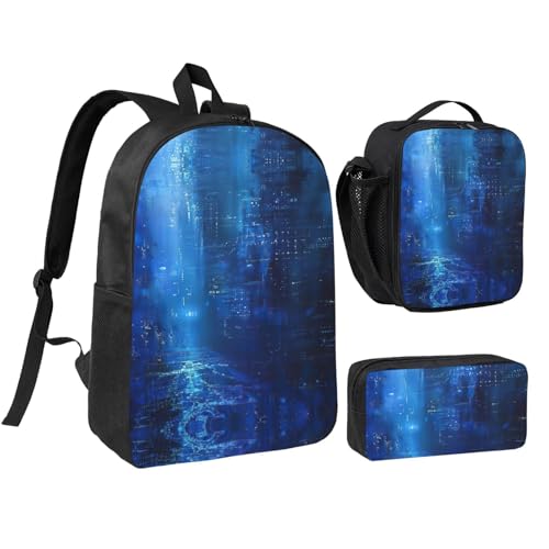 Sac à dos avec boîte à déjeuner 3 en 1 pour ne plus oublier ses affaires d'école