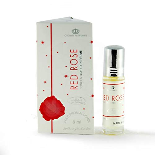 Musc Parfum Al Rehab Red Rose 6ml 100% Huile