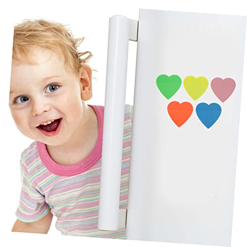 Notes adhésives transparentes en forme de cœur Gadpiparty lot de 5 blocs de mini post-it