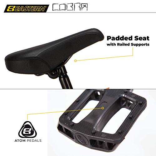 Eastern Bikes Eastern Bmx Bikes - Cobra Model Boys And Girls 20 Inch Bike. Lightweight Freestyle Bike Designed By Professional Bmx Riders At (Orange) #TOP6