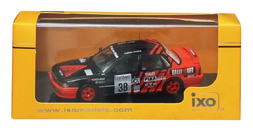 Mitsubishi Galant Vr-4 Evo Nr.38 Ixo Rac221 miniature de rallye 1/43