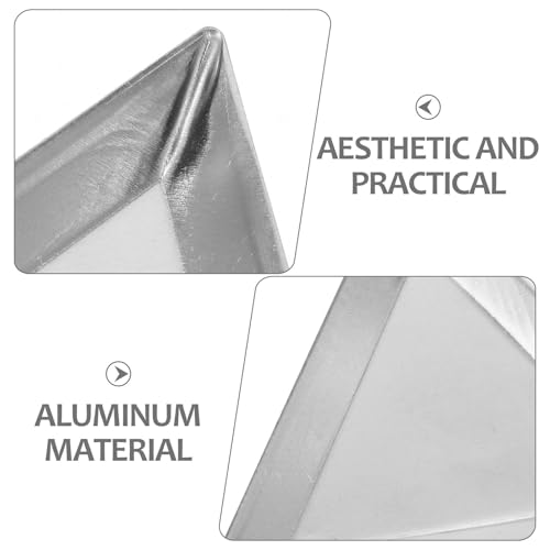 Bandejas para clasificar cuentas con diseño triangular para verter abalorios sin pérdidas 4