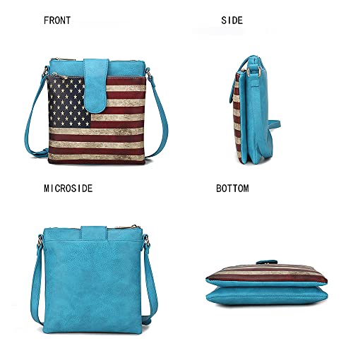 Image of MKF Collection Crossbody Bags for women, Vegan Leather Shoulder Bag Handbag Purse Adjustable strap, Messenger Bag by Mia K | Adjustable strap, Messenger