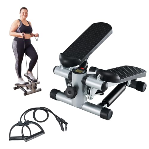 Image of NEWBULIG Mini Stepper for Exercise at Home Stair Step Machine for Indoor Fitness Portable Home Gym Stepper for Full Body Workout 300lb Weight Capacity