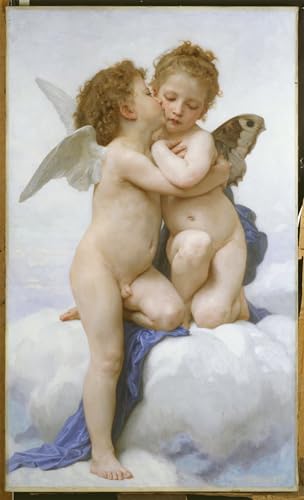 RZHRHJES Cuadro Sobre Lienzo Impresión en Lienzo Cuadro de pared Caridad de William Adolphe Bouguereau para Decoraciones del Hogar 60x90cm