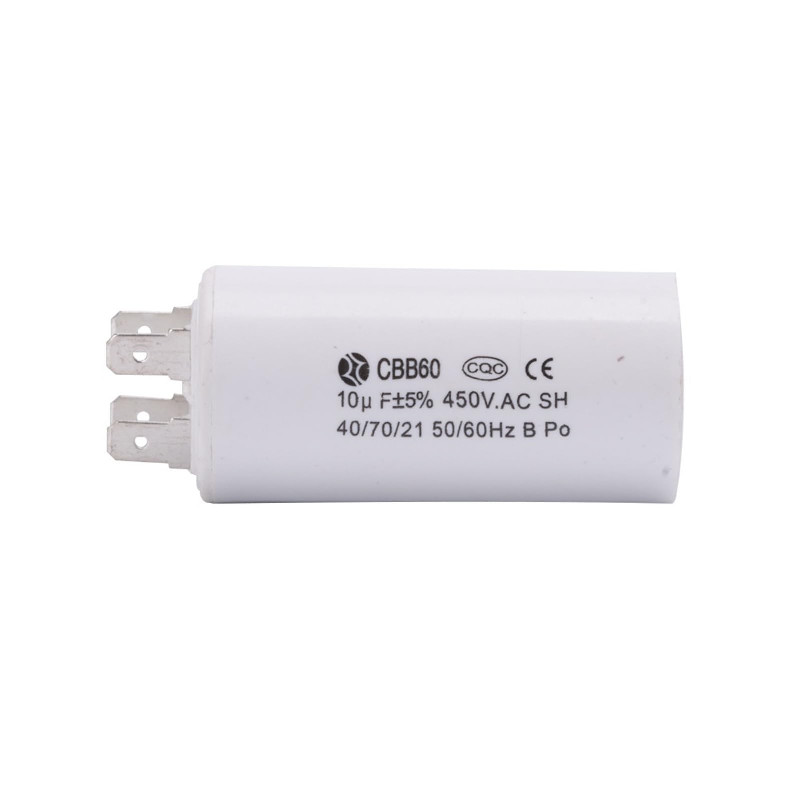 Condensador de arranque de motor CBB60 450 V 10 uf, cuatro pines, for condensadores de motor de bomba de agua