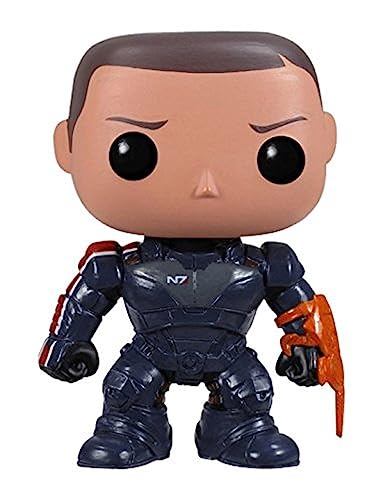Sale Funko Pop Games Mass Effect Commander Shepard Vinyl Figure