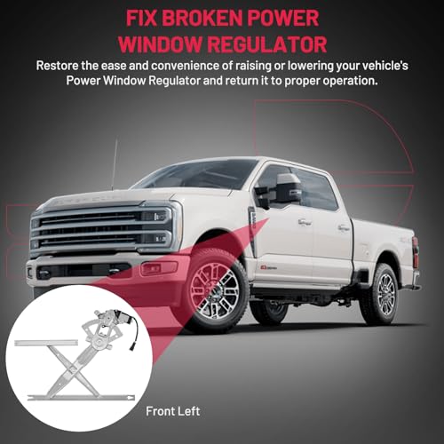 BDFHYK 748-180 Power Window Regulator with Motor Front Left for 2000-2005 Excursion, 2000-2012 F-250 F-350 F-450 F-550 Super Duty, 2000-2013 F-650 F-750 2000 2001 2002 2003 2004 2005 by BDFHYK - Image 6