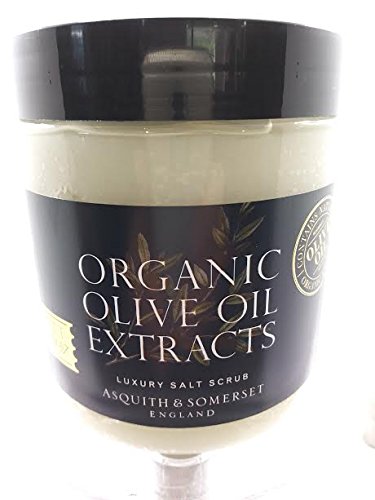 Organic Olive Oil Extracts Luxury Salt Scrub 550g/19.40oz