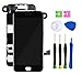 Premium Screen Replacement Compatible with iPhone 7 Plus 5.5 inch Full Assembly - LCD 3D Touch Display digitizer with Front Camera, Ear Speaker and Sensors, Compatible with All iPhone 7 Plus (Black)