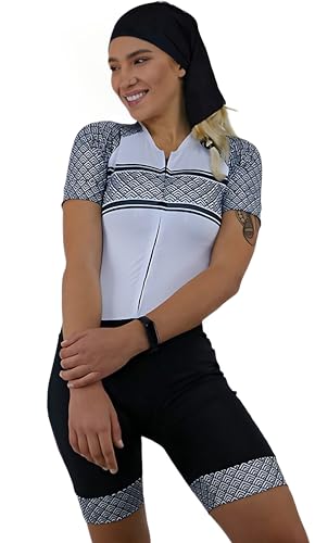 Maillot de cyclisme femme 15 coloris à manches courtes et poches