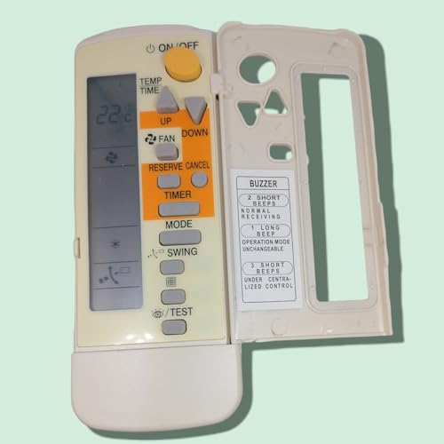 Image of AMAZOR All Ac Remote Control Compatible For Daikin Air Conditioner Remote (Model 5),White