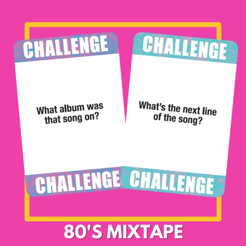 Lyrically Correct 80'S Mixtape Hip Hop, R & B, Funk And Pop Music Trivia Card Game |Multi-Generational Family Gatherings, Adult Game Night And Fun Trivia #TOP5