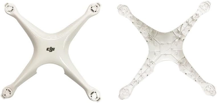 Cáscara superior para D-JI Phantom 4 Quadcopter Reemplazo Cuerpo Shell Top Cover Reparación Piezas de repuesto