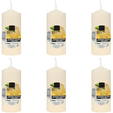 Bougies Piliers Crème Vanille ETREXONLINE Cover