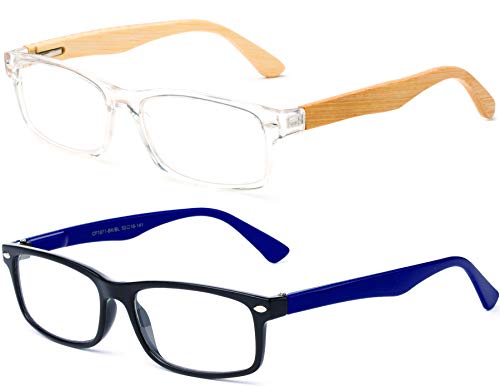 Image of Newbee Fashion-Clear Lense Glasses Men Women Fashion Clear Lens Glasses Frame Non Prescription Rectangular Frame